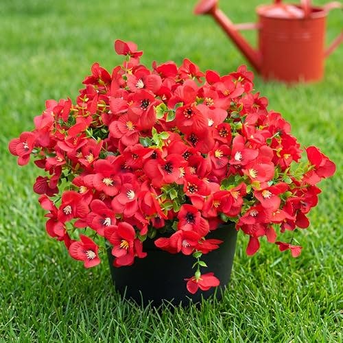 Artificial Pansy Flowers