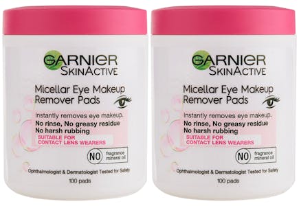 2 Garnier Makeup Removers