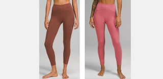two pairs of lululemon instill leggings