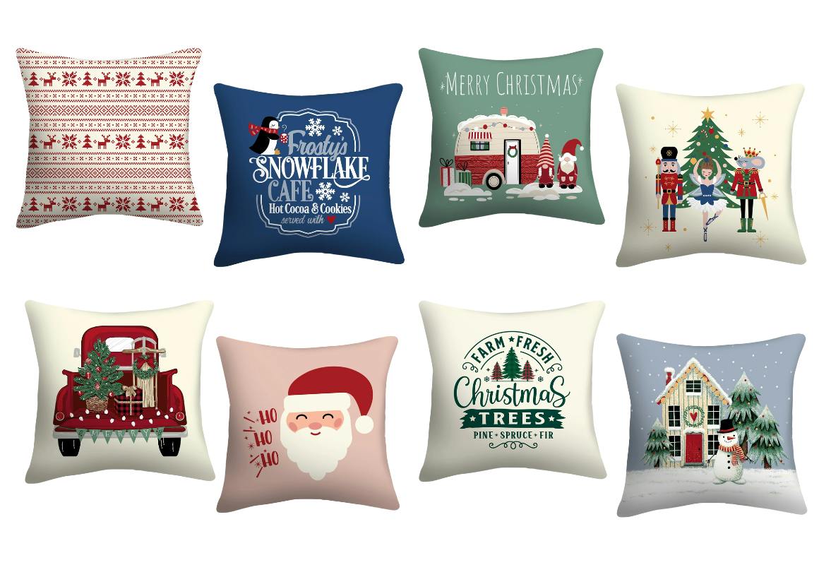 Mainstays Outdoor Christmas Pillows