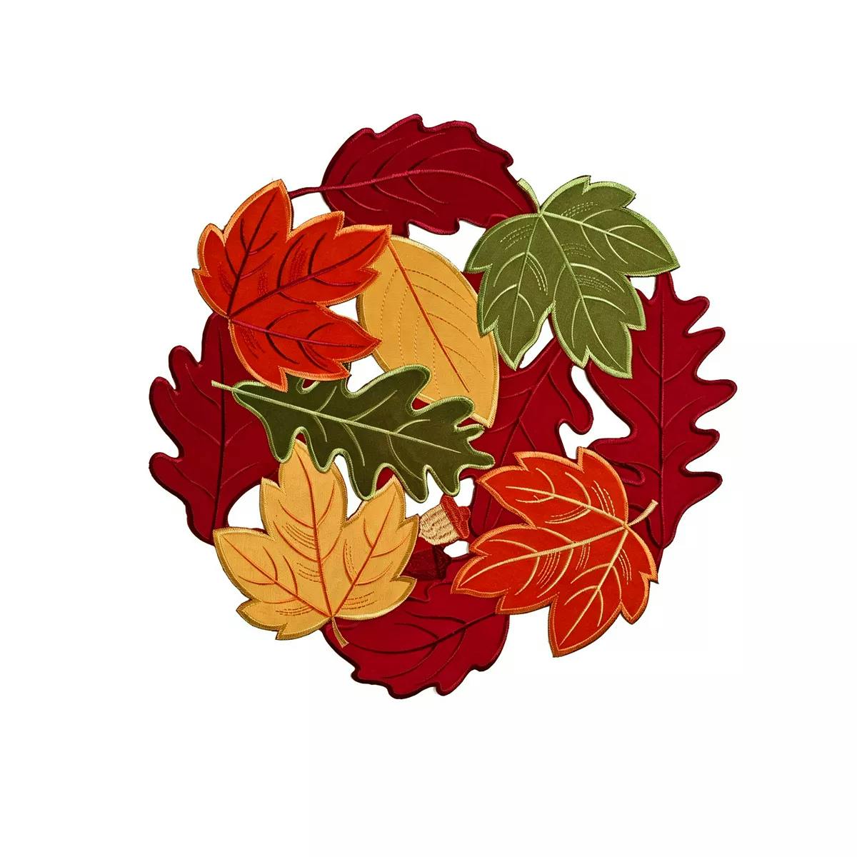 Fall Leaf Cutout Placemats