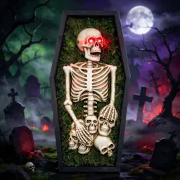 Halloween Coffin Wall Decor