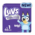 2 Luvs Baby Diapers Packs