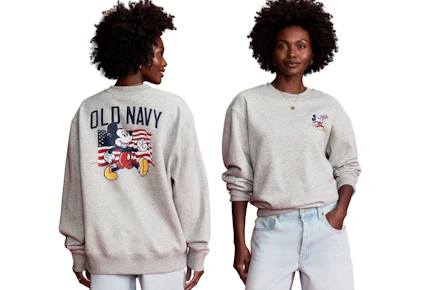 Old Navy Adult Disney Sweatshirt