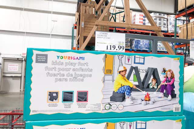 The Nugget Play Fort Look-alike, Only $119.99 at Costco (Reg. $149.99) card image