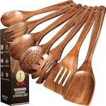 Wooden Cooking Utensils Set