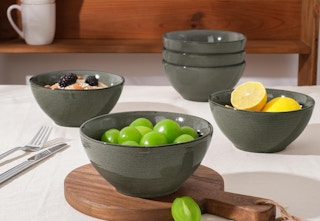 bowls on table