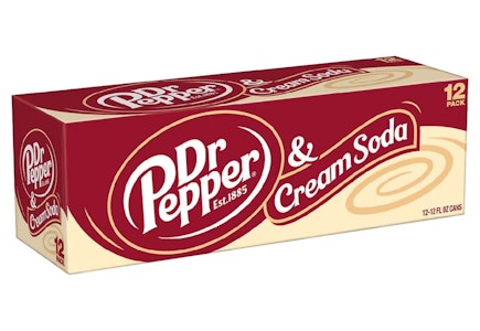 4 Dr Pepper Soda 12-Packs