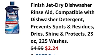 finish Amazon receipt