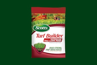 scotts turf builder on a green background