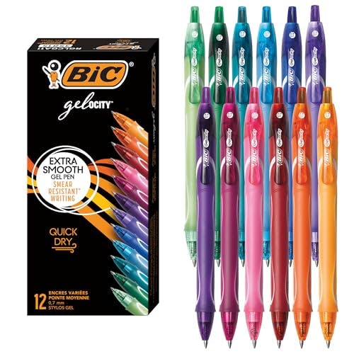 2 BIC Gelocity Gel Pen Packs
