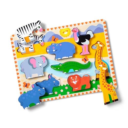 Melissa & Doug Safari Wooden Puzzle
