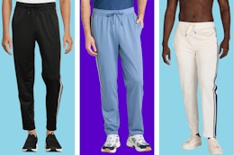 Men's Track Pants on Clearance at Walmart Starting at $7.38 card image