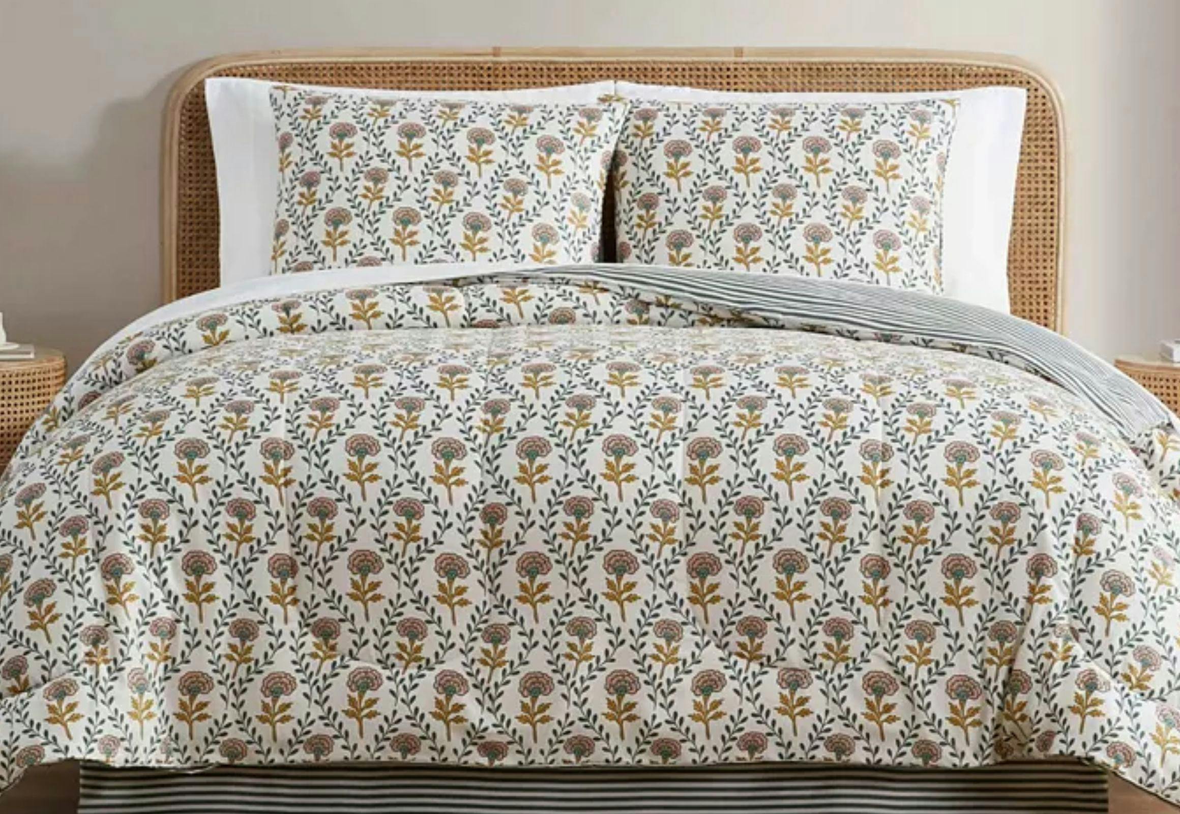 8-Piece Reversible Comforter Set