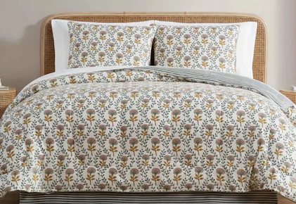 8-Piece Reversible Comforter Set