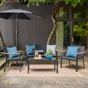 Wade Patio Conversation Set