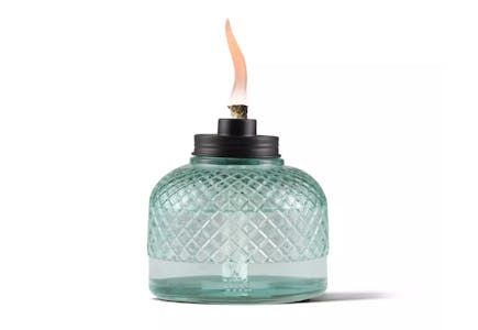 Tiki Tabletop Oil Lamp