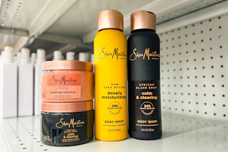 sheamoisture body washes and scrubs
