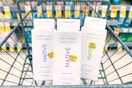 native body washes in a walgreens cart