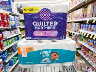 quilted northern and angel soft toilet paper walgreens