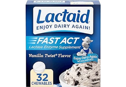 Lactaid Fast Act Chewables