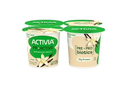 Activia Proactive Yogurt Cups