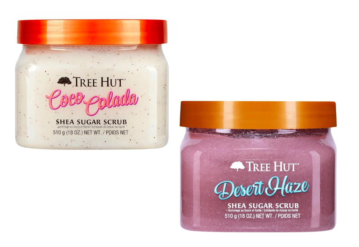 4 Tree Hut Sugar Scrubs