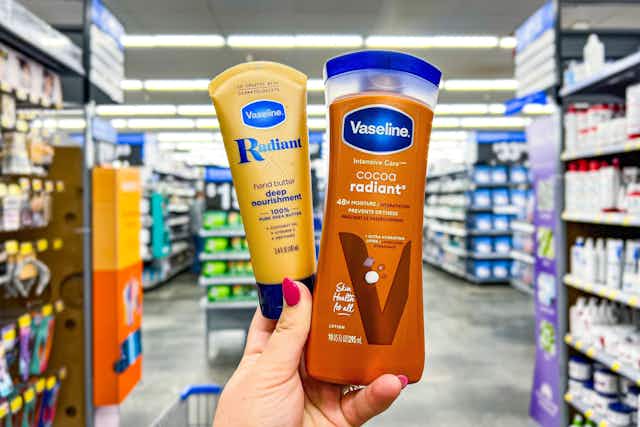 Stock Up on $2 Vaseline Skincare at Walmart card image
