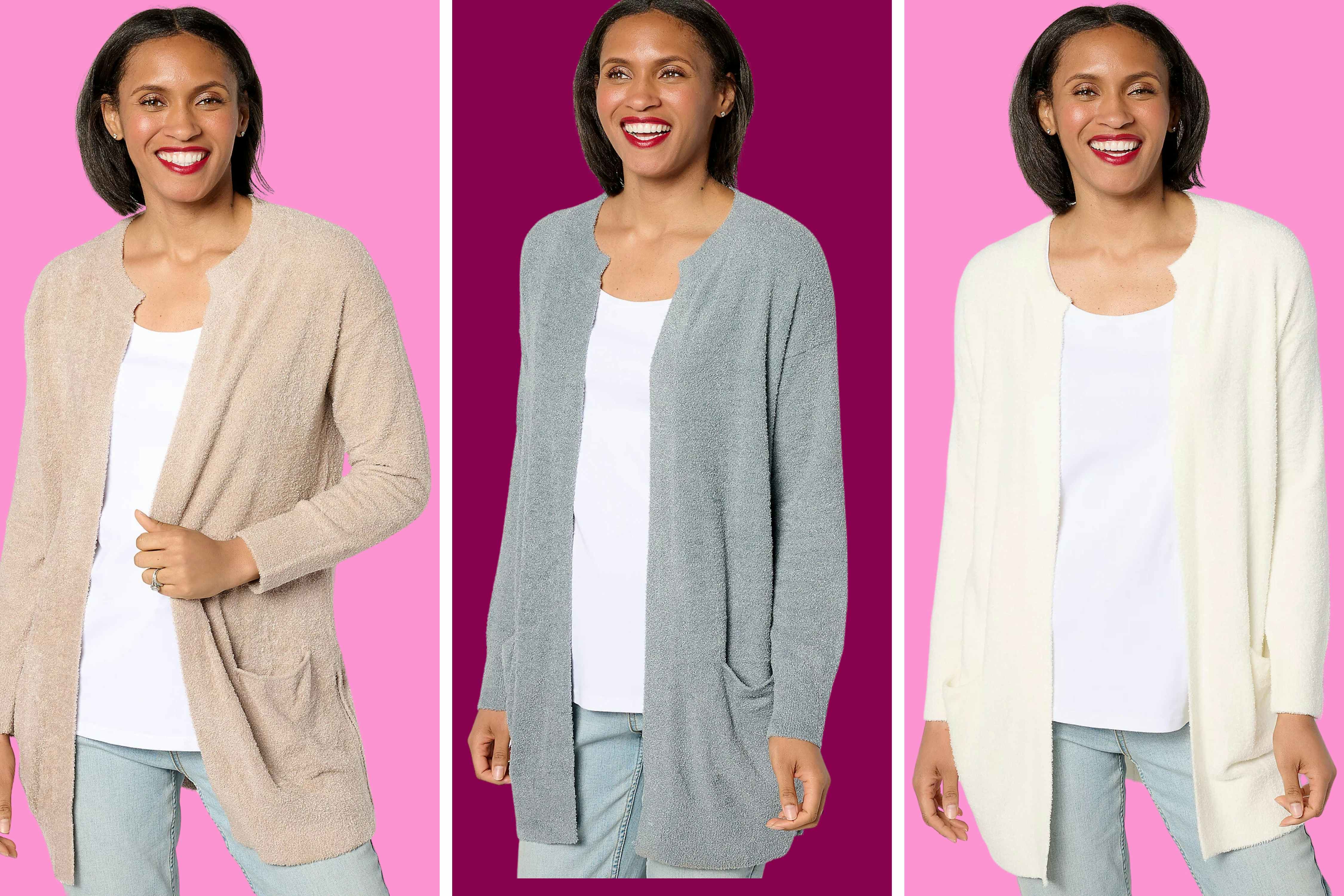 Rare Sale on This Barefoot Dreams Cardigan — Only $103 Shipped at QVC