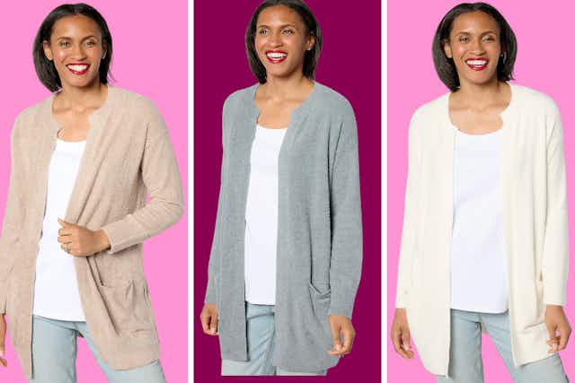 Barefoot Dreams Cardigan, Only $103 Shipped at QVC card image