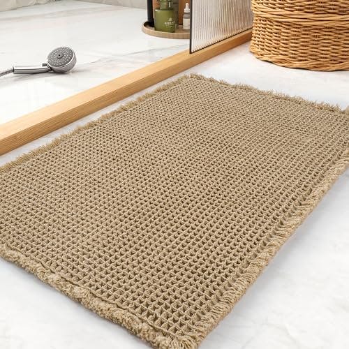 Waffle Bath Mat Rug