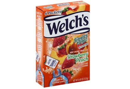 6 Welch's Drink Mixes