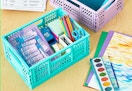 walmart pen + gear bins