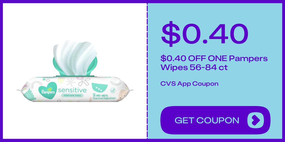 pampers sensitive baby wipes 56 ct