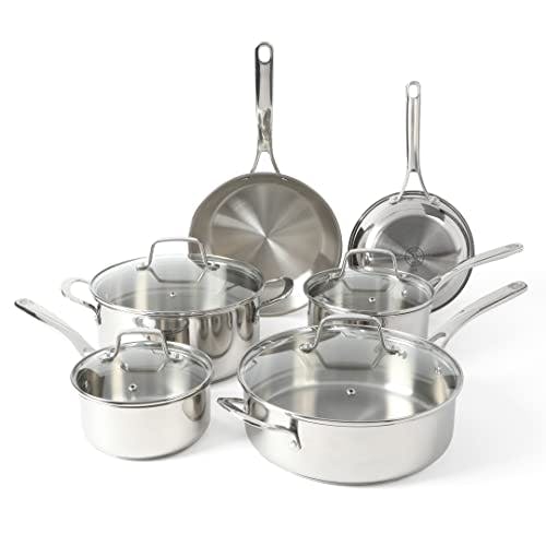 Martha Stewart 10-Piece Cookware Set