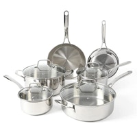 Martha Stewart 10-Piece Cookware Set