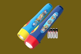 Paw Patrol Flashlight 2-Pack, Just $8.75 on Amazon (Batteries Included) card image