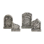 Tombstone Door Decoration 4-Pack