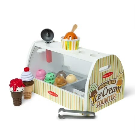 Melissa & Doug Ice Cream Counter