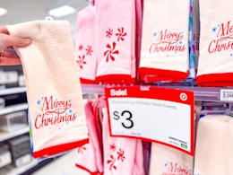 Holiday Hand Towel Sets, Only $2.85 at Target (Reg. $5) card image