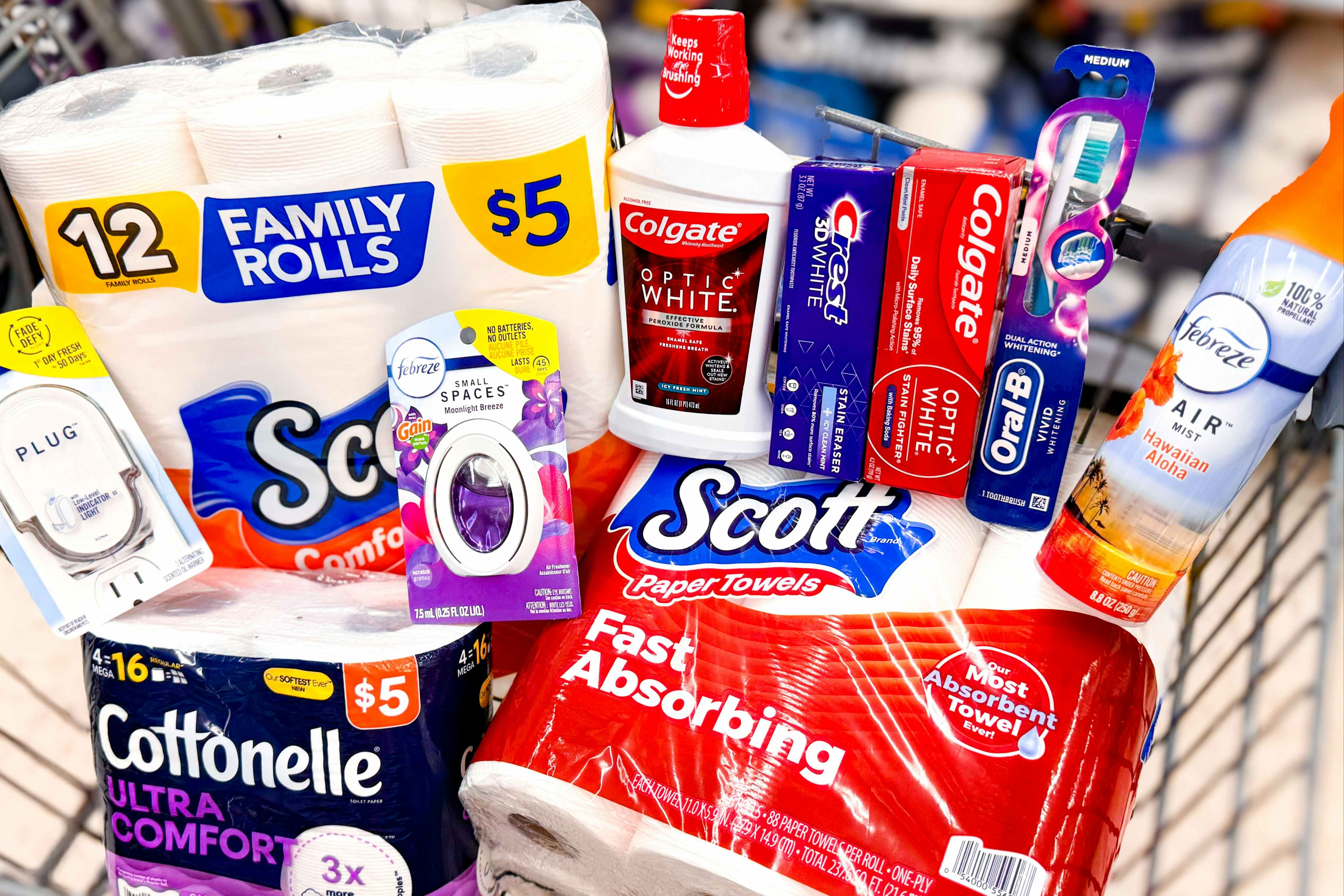 Score 10 Items Under $5 With This Walgreens Haul: Scott, Crest, and More