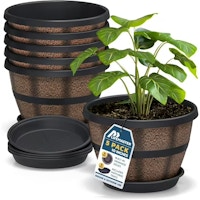 Whiskey Barrel Planter 5-Pack