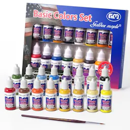 Basic Color Miniature Paints Set