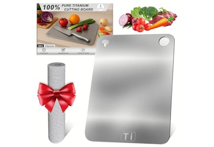Double-Sided Titanium Cutting Board