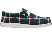 Hey Dude Men's Wally Plaid Shoes