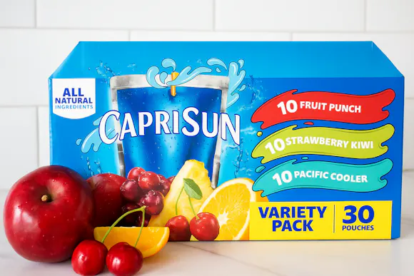 Capri-Sun 30-Count Variety Juice Pack, as Low as $6.63 on Amazon