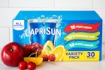 Variety pack of Caprisun box