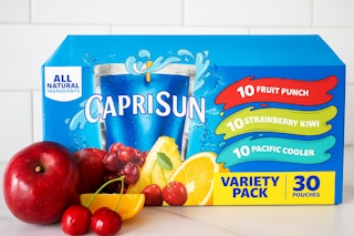 Variety pack of Caprisun box