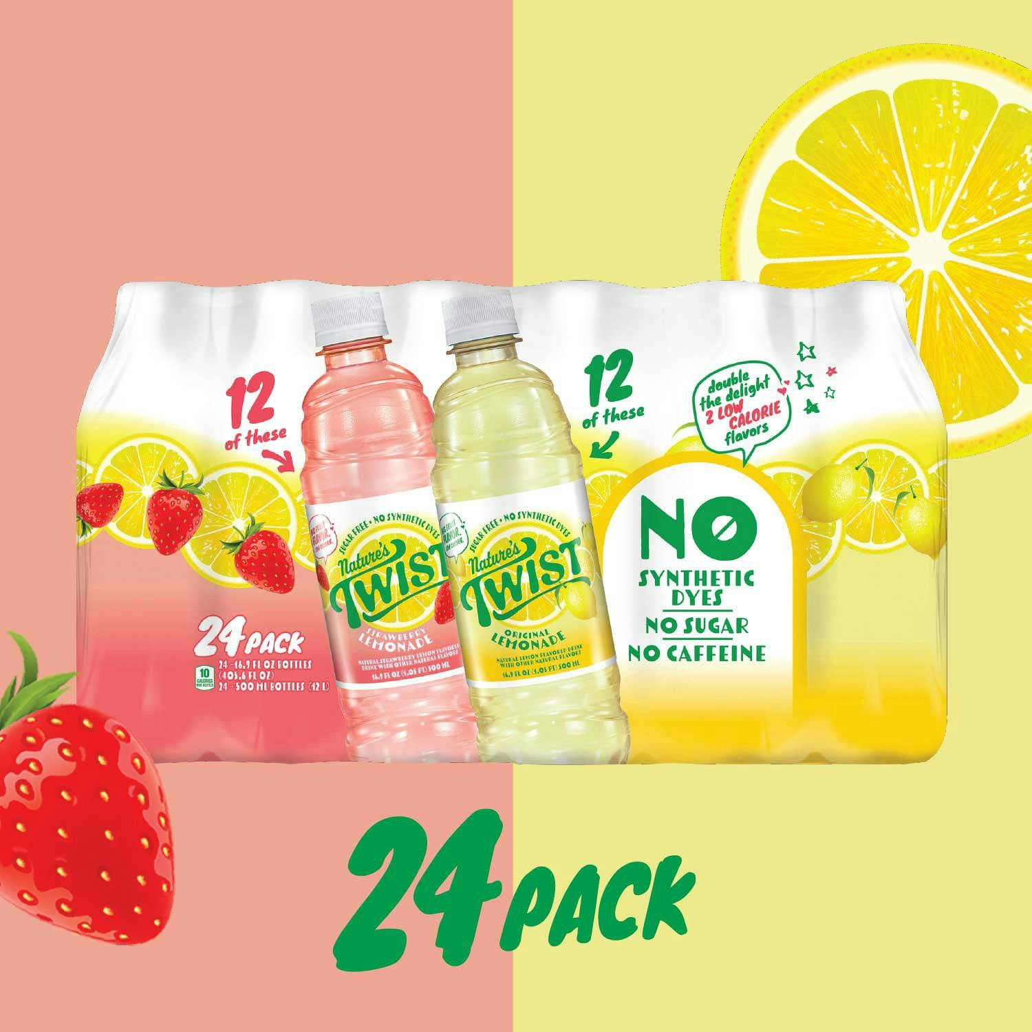 Nature's Twist Lemonade Variety 24-Pack