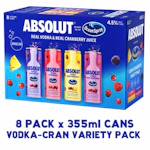 Absolut Vodka Cocktail Variety Pack